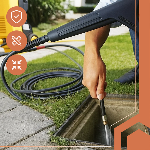RUHHY Pipe & Surface Cleaning Hose – Power That Brings Back the Shine (WNDR26132) - Image 10