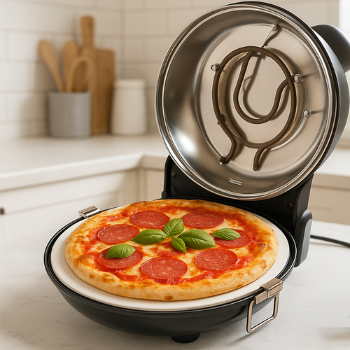 RUHHY Electric Pizza Oven with Accessories – Pizzeria Taste at Home (WNDR26050) - Image 2