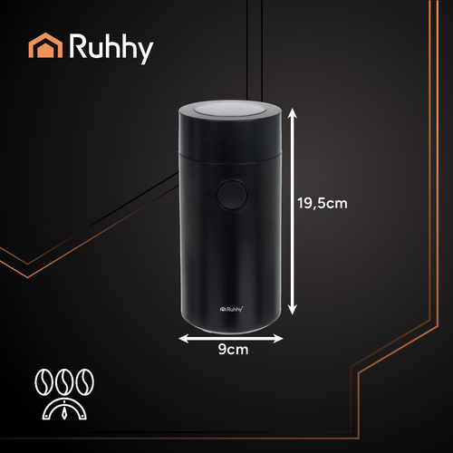RUHHY Electric Coffee Grinder – Fresh Flavor at the Touch of a Button (WNDR26219) - Image 17
