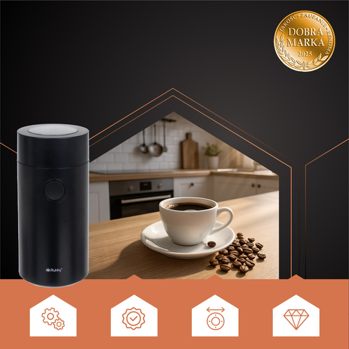 RUHHY Electric Coffee Grinder – Fresh Flavor at the Touch of a Button (WNDR26219) - Image 3