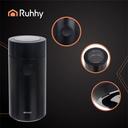 RUHHY Electric Coffee Grinder – Fresh Flavor at the Touch of a Button (WNDR26219) - Image 5