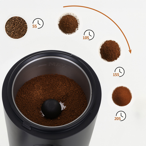 RUHHY Electric Coffee Grinder – Fresh Flavor at the Touch of a Button (WNDR26219) - Image 6