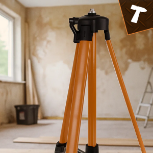 BIGSTREN Tripod for Cross Line Laser Level with Bubble – Precision Meets Stability (WNDR25964)