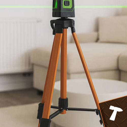 BIGSTREN Tripod for Cross Line Laser Level with Bubble – Precision Meets Stability (WNDR25964) - Image 3