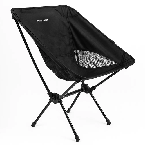TRIZAND Folding Camping Chair – Lightweight, Strong & Ready for Any Adventure (WNDR25074) - Image 9