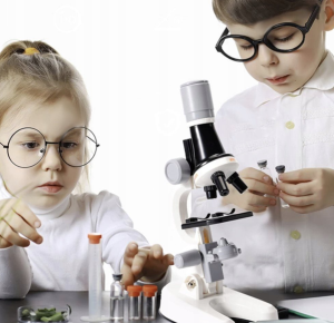 1200x educational microscope – for kids and students, ideal for scientific exploration (WNDR19761)