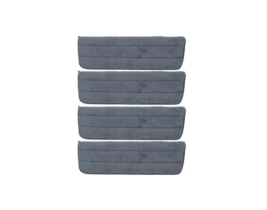 2-in-1 cleaning mop set – 4 replaceable microfiber pads for efficient floor cleaning (WNDR18596) - Image 9