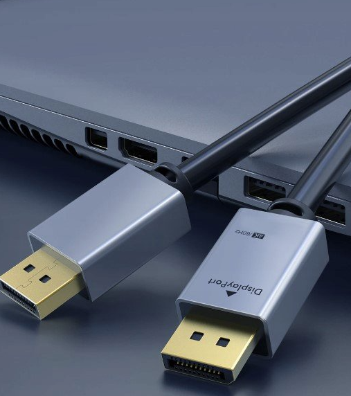 2m flack DisplayPort DP-to-DP Cable – For 4K 60Hz Ultra HD Displays (WNDR18930) - Image 2