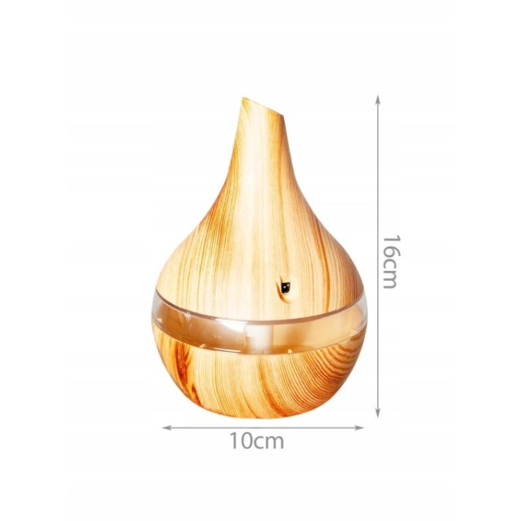 300 ml USB aromatherapy diffuser – humidifier with 7-color LED lighting and essential oils (WNDR10950) - Image 7