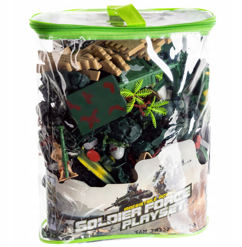 300-piece military base figure set – soldiers, vehicles, and accessories for kids (WNDR11524) - Image 10