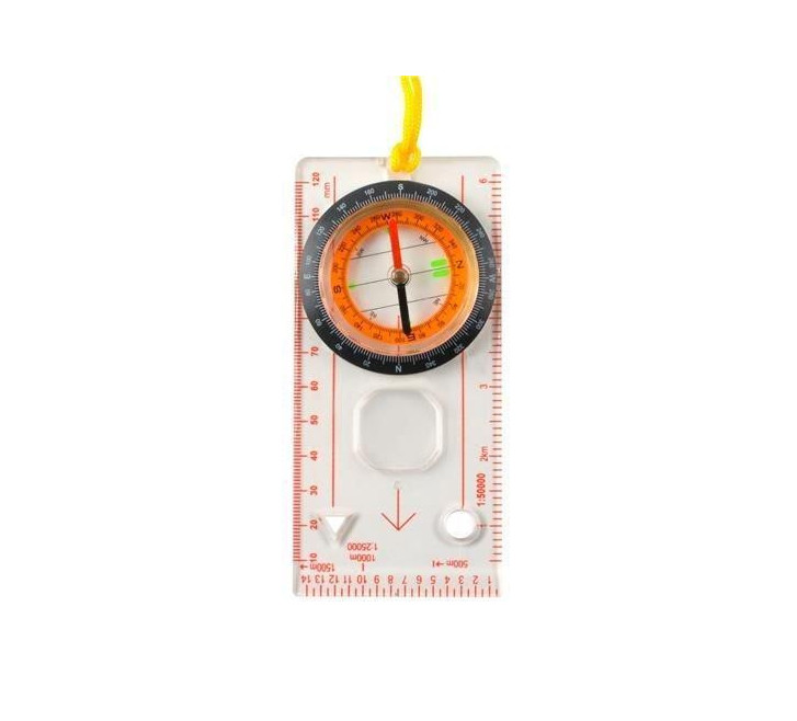 360° rotatable map compass – precise navigation tool with 2° accuracy for hiking and outdoor adventures (WNDR7953) - Image 4