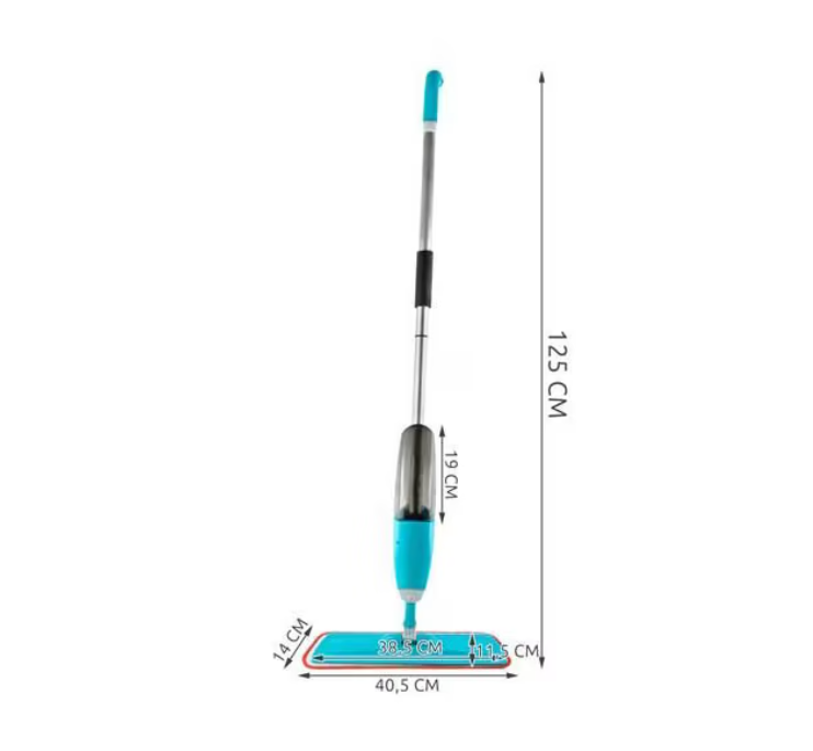 360° rotating spray mop set – with built-In liquid dispenser and spare cleaning pad for efficient floor cleaning (WNDR9539) - Image 5