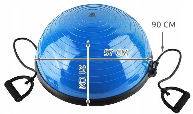 58 cm balance ball with handle – fitness, home workouts, and kid-friendly (WNDR5448) - Image 12
