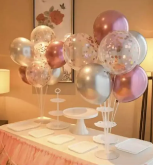 70 cm balloon stand – decorative party accessory for 7 balloons (WNDR11417)