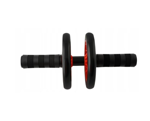 Abdominal exercise wheel – 15 cm diameter, non-slip handles, with knee pad (WNDR4567) - Image 8