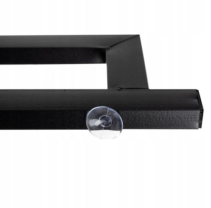 Adjustable steel drip rack sink stand – black kitchen storage & dish dryer (WNDR19174) - Image 4