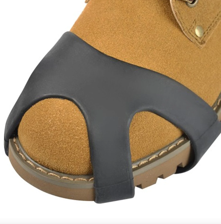 Anti-slip elastic rubber shoe covers – spiked traction for mountain hiking and winter trekking XL (WNDR24735) - Image 8