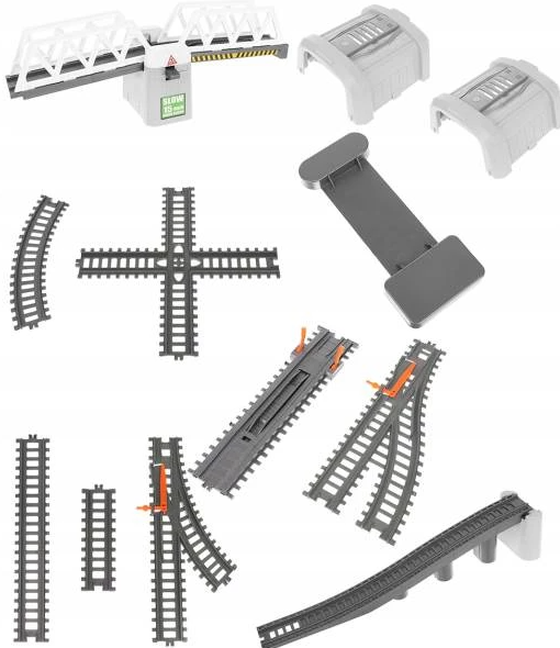Battery-powered pendolino train set – large 9m track, toy train for kids (WNDR9448) - Image 3