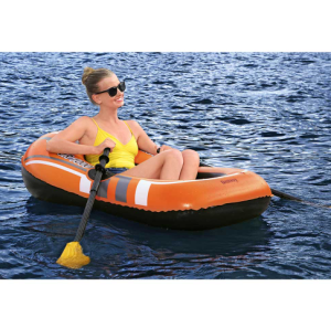 Bestway Kondor 1000 inflatable boat set – 2 oars, 155 x 97 cm, ideal for touring and fishing (WNDR61078)