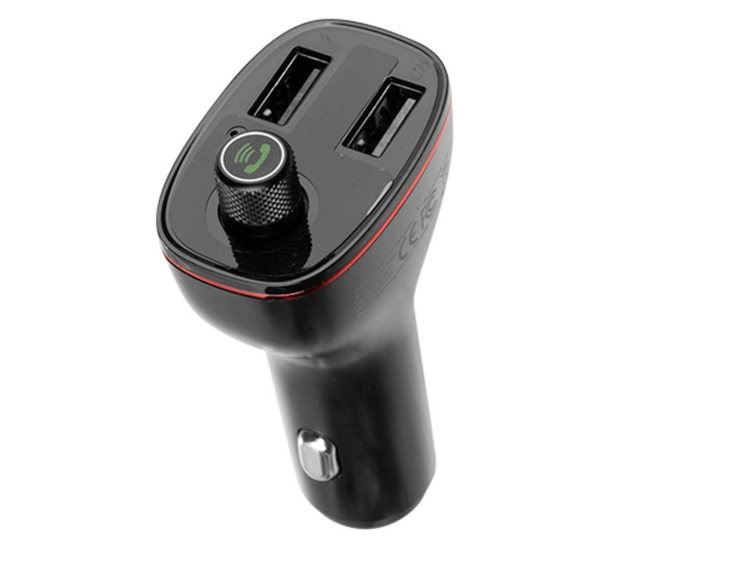 Bluetooth FM transmitter and car MP3 player – dual USB charger, 12/24V compatible, music playback and charging in one device 14152 (WNDR15185) - Image 6