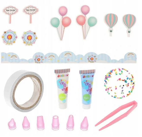 Cake decorating kit for kids – creative baking and decoration toy (WNDR9443) - Image 5