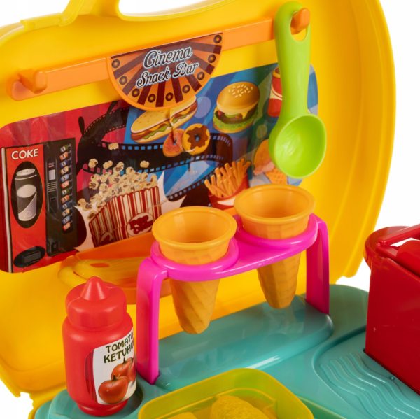 Colorful play dough suitcase for kids – creative craft kit for travel and home play (WNDR23202) - Image 7