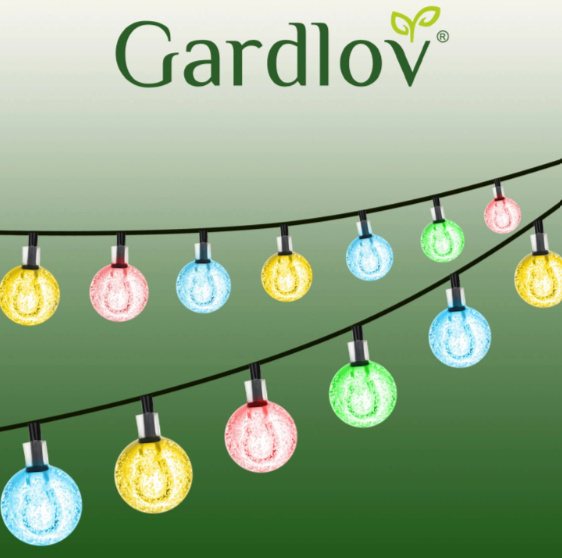 Gardlov 30-bulb solar hanging garden light – outdoor decorative lighting for patios, gardens, and festive occasions (WNDR15676) - Image 10
