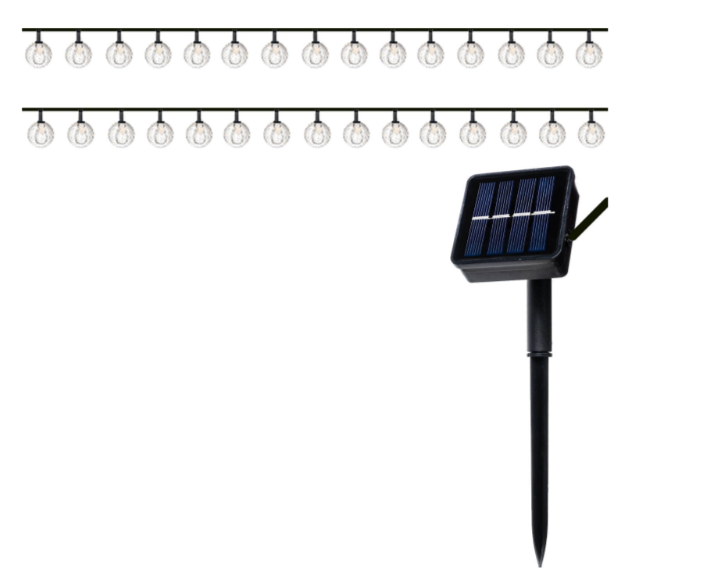 Gardlov 30-bulb solar hanging garden light – outdoor decorative lighting for patios, gardens, and festive occasions (WNDR15676) - Image 7