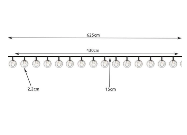 Gardlov 30-bulb solar hanging garden light – outdoor decorative lighting for patios, gardens, and festive occasions (WNDR15676) - Image 9