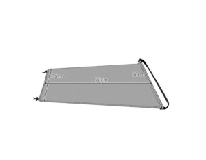 Gray Sunshade for Strollers – 50 × 36 × 72 cm, with UV Protection (WNDR23975)