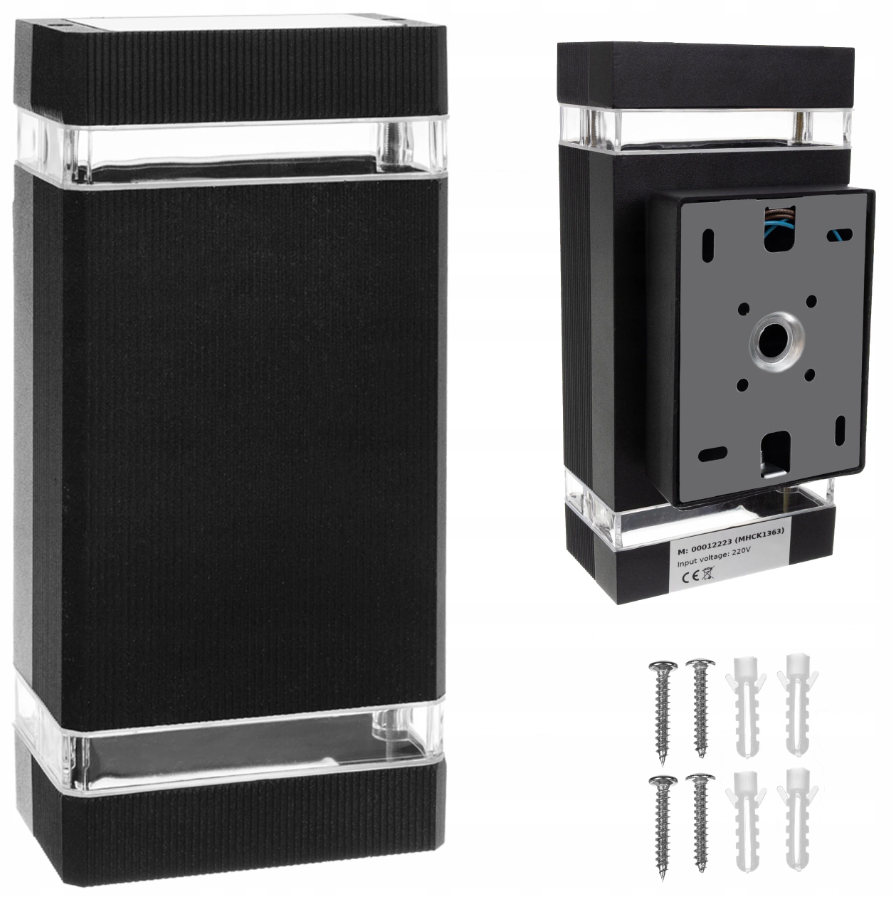 IP65 outdoor LED wall light for facades – modern waterproof facade lighting (WNDR12223) - Image 3