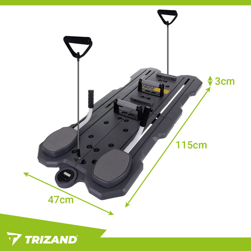 TRIZAND Pilates Board with Counter – Multifunctional Yoga & Home Training Exercise Board (WNDR26343) - Image 4