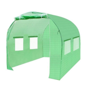 Replacement garden sunshade cover 2x2x2 m – UV-filtered with 4 mesh windows & 1 entrance (WNDR10263)