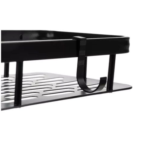 Ruhhy 2-piece stainless steel bathroom shelf set – universal storage 30x13x5 cm (WNDR23170) - Image 5