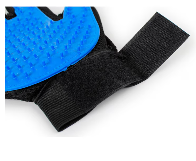 Silicone pet grooming glove – 23 x 15.5 cm, soft massaging bristles for cats and dogs (WNDR5405) - Image 4
