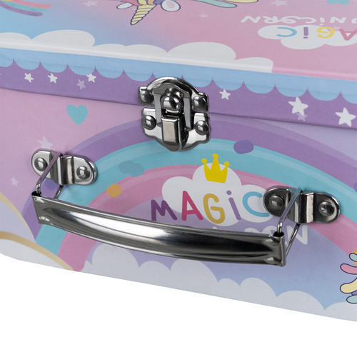 Kruzzel Children’s Tea & Coffee Set with Sweets – Pretend Play Toy Set in Gift Suitcase (WNDR26368) - Image 14