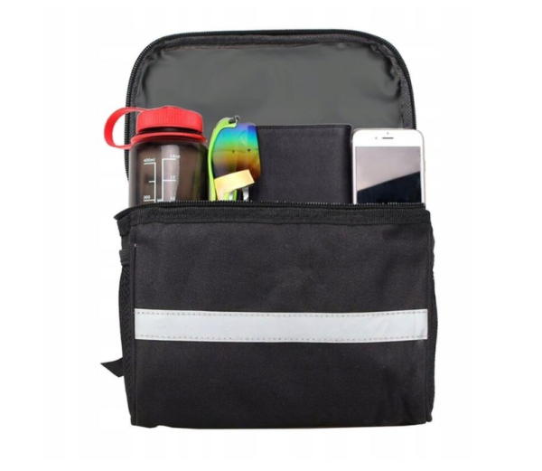 Trizand 3-liter bag with adjustable straps and durable design – for scooter, bicycle, and motorcycle (WNDR14098) - Image 7