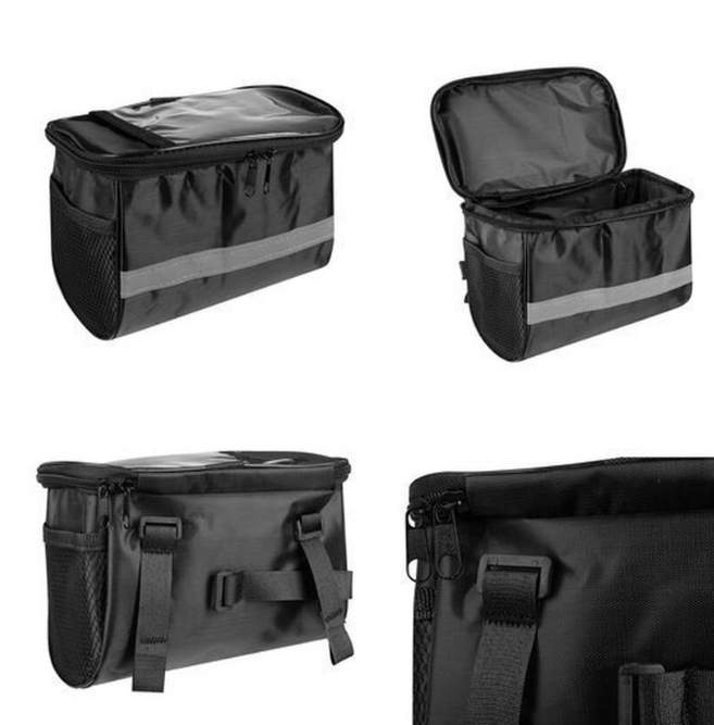 Trizand 3-liter bag with adjustable straps and durable design – for scooter, bicycle, and motorcycle (WNDR14098) - Image 8