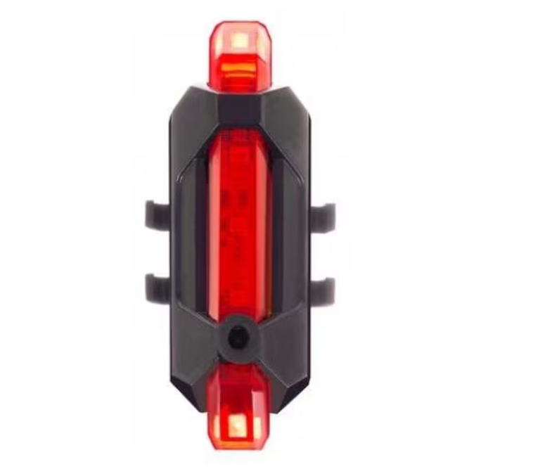 Trizand USB rechargeable bike light – 2 x CREE T6 LED, waterproof, compact 7.5×3.3 cm, front and rear lighting (WNDR18671) - Image 4