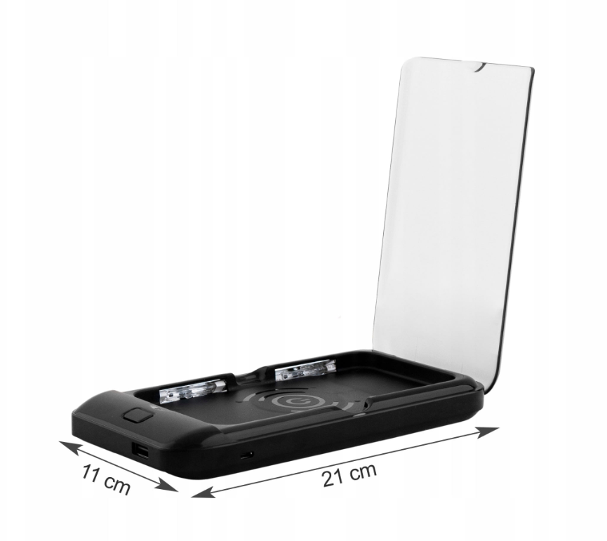 UV mobile phone sterilizer box – portable disinfection device, 11×21 cm, quick & safe hygiene (WNDR10847) - Image 4