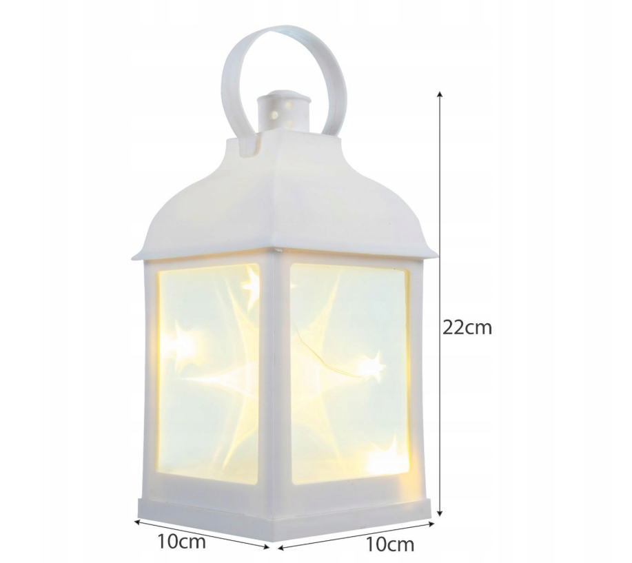 White 22 cm 3D LED decorative lamp – cozy night light for home (WNDR20589) - Image 3
