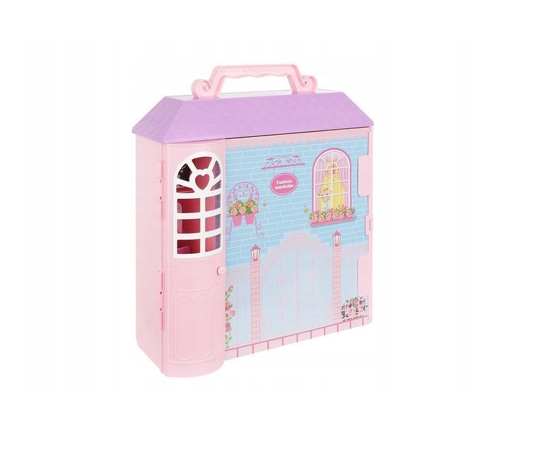 XXL dollhouse with doll and wardrobe – large fashion playset for kids (WNDR10316) - Image 7