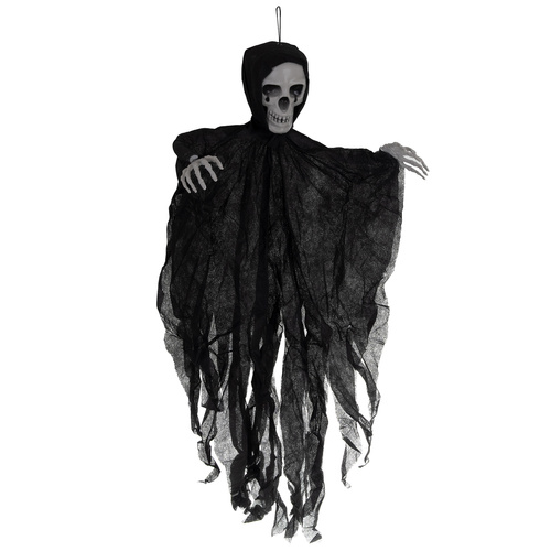 RUHHY Black Hanging Skeleton Decoration – 70 cm (WNDR26125) - Image 6