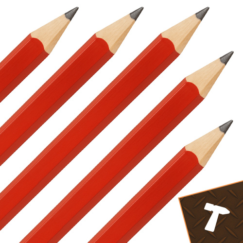 Bigstren Carpenter’s Square 30×30 cm (12") with 5 Pencils – Precision Aluminum Angle Tool (WNDR25874) - Image 5