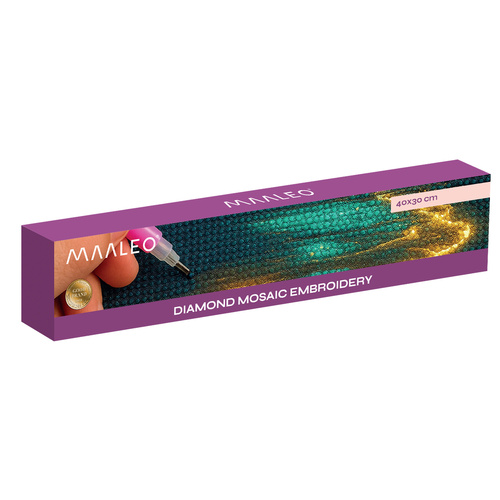 Diamond Embroidery “Beach” 40 × 30 cm MAALEO – 5D Diamond Painting Mosaic Kit (WNDR26769) - Image 6