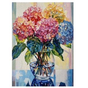 Diamond Embroidery “Bouquet” 40 × 30 cm MAALEO – 5D Diamond Painting Mosaic Kit (WNDR26770)