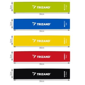 Trizand 5-Piece Exercise Band Set (WNDR21955)