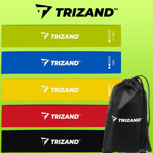 Trizand 5-Piece Exercise Band Set (WNDR21955) - Image 7