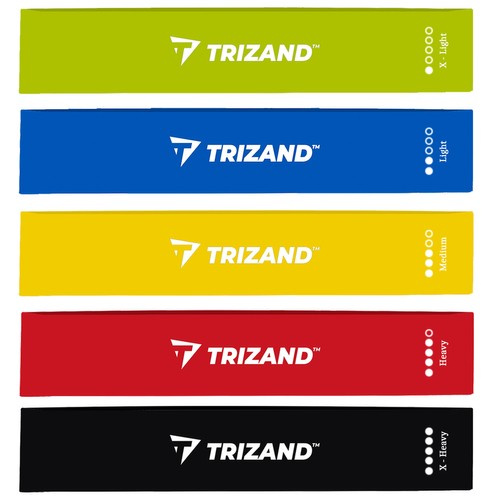 Trizand 5-Piece Exercise Band Set (WNDR21955) - Image 8