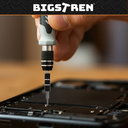 Bigstren Precision Screwdriver Set – 133-in-1 Repair Toolkit with 108 CRV Bits (WNDR25804) - Image 3